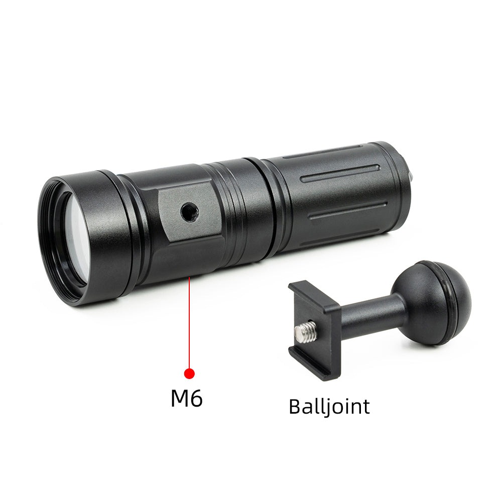 Divevolk Dive Light 2000 lumen PV22 for Underwater Photography