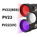Divevolk Dive Light 2000 lumen PV22 for Underwater Photography