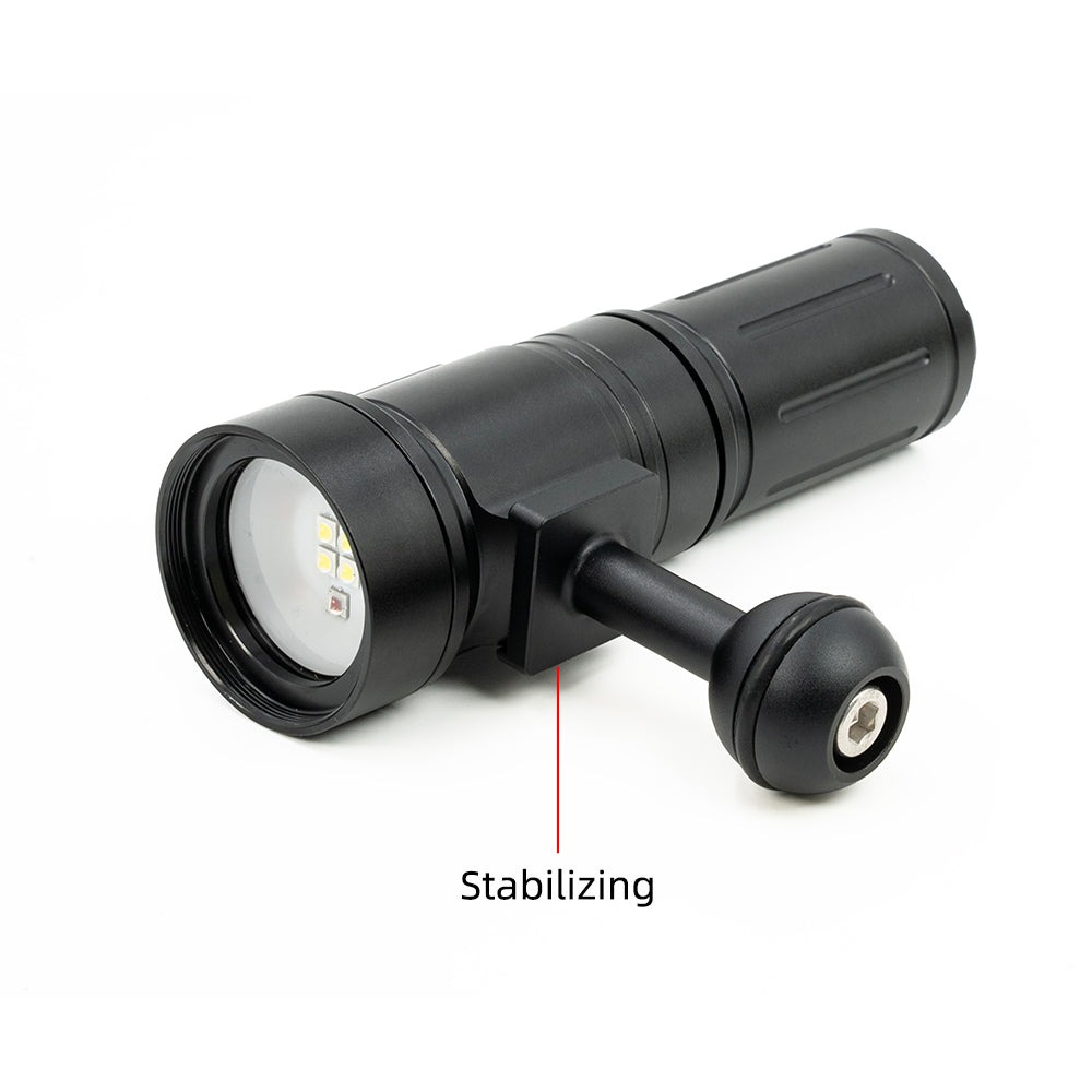 Divevolk Dive Light 2000 lumen PV22 for Underwater Photography