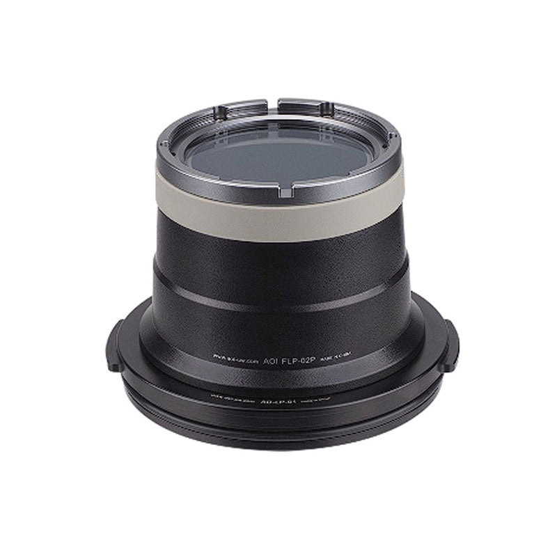 AOI FLP-03P Flat Port in Plastic for Olympus OM-D Mount Housing (FLP-02P Installed w/AD-LP-01)