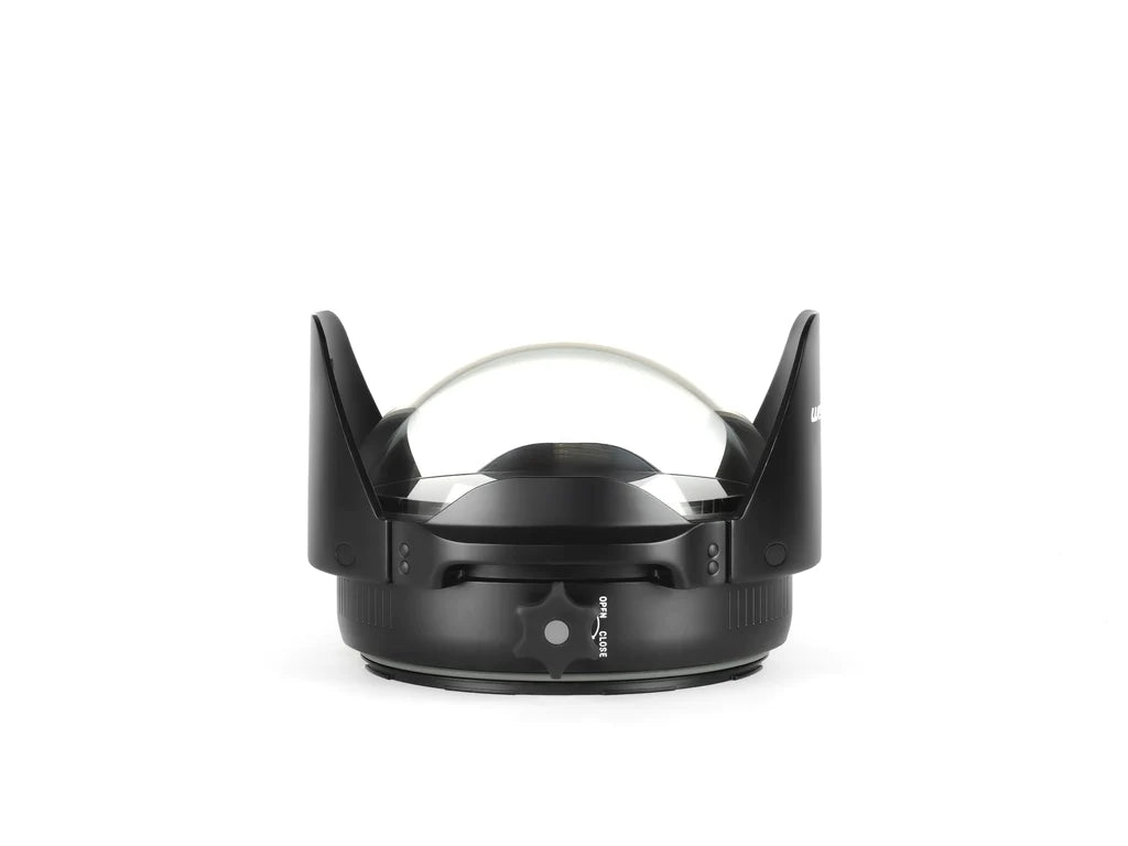 Nauticam N200 0.57x Wide Angle Conversion Port - 2 (WACP-2) 140 Deg. FOV with Compatible 14mm Lenes (incl. float collar)