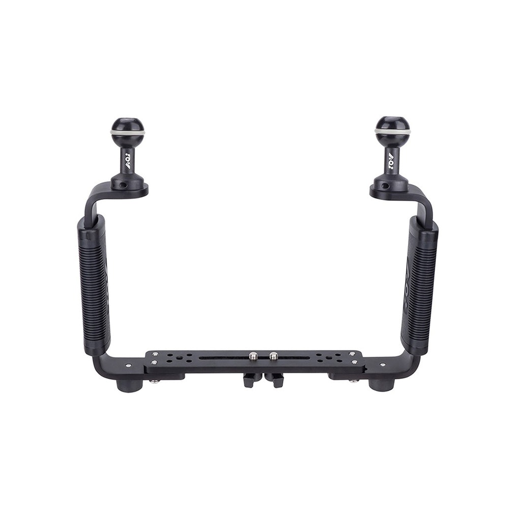 AOI HT-02D-220-BLK 220mm Tray with Double Handles - 02 (Black Color)