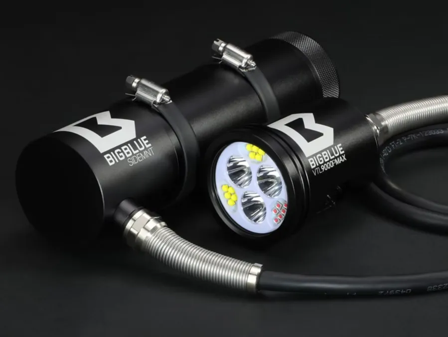 Bigblue VTL9000P Max Sidemount Video Tech Light