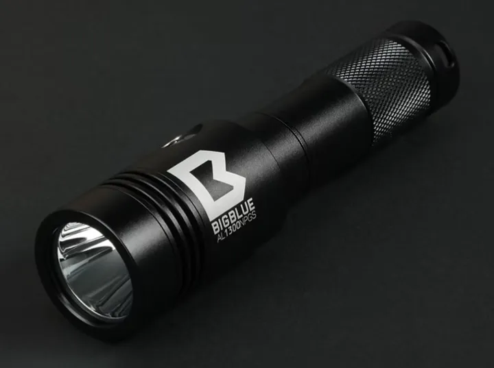 Bigblue AL1300NPGS Dive Light with Laser Pointer