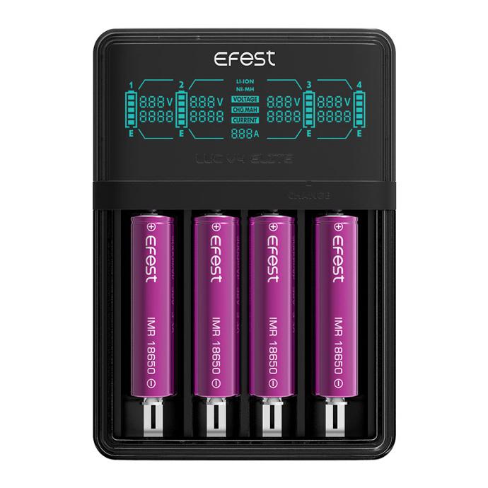 Efest LUC V4 ELITE HD LCD Battery Charger