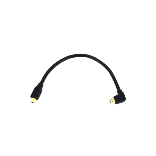 [25076] Nauticam HDMI (D-D) 1.4 Cable in 200mm Length for NA-XT2/XH1/A6400 (for internal connection from HDMI bulkhead to camera)