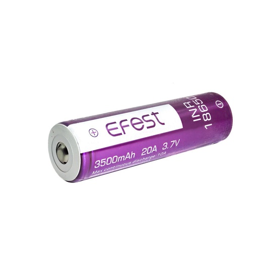 [EF4499] Efest18650 3500mAh Button Top Battery (Purple)
