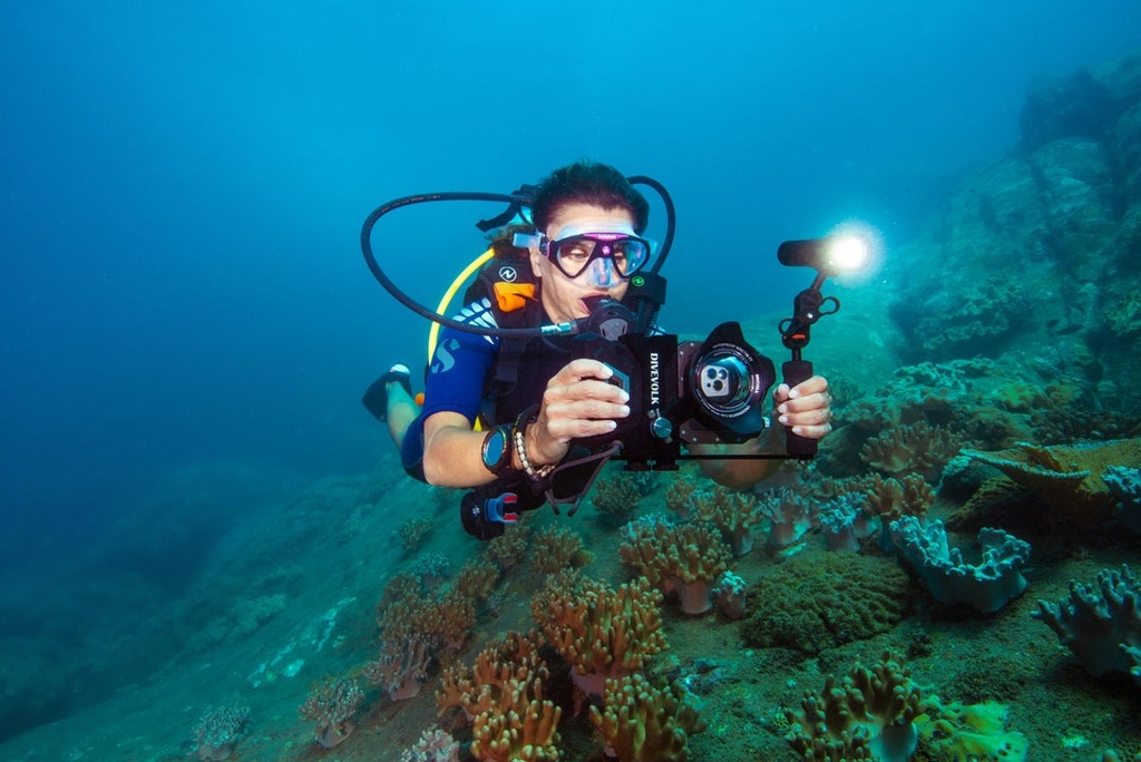 Divevolk Dive Light 5000 lumen 120° Wide Beam