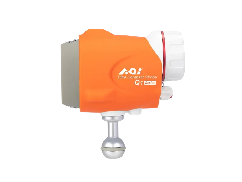 ORANGE SILICONE SLEEVE _1 WITH Q1i (PSS-Q1-01-ORG).webp