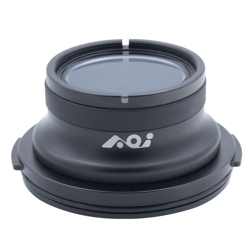 AOI Flat Port for Olympus OM-D Mount Housing (FLP-04 Installed w/AD-LP-01)