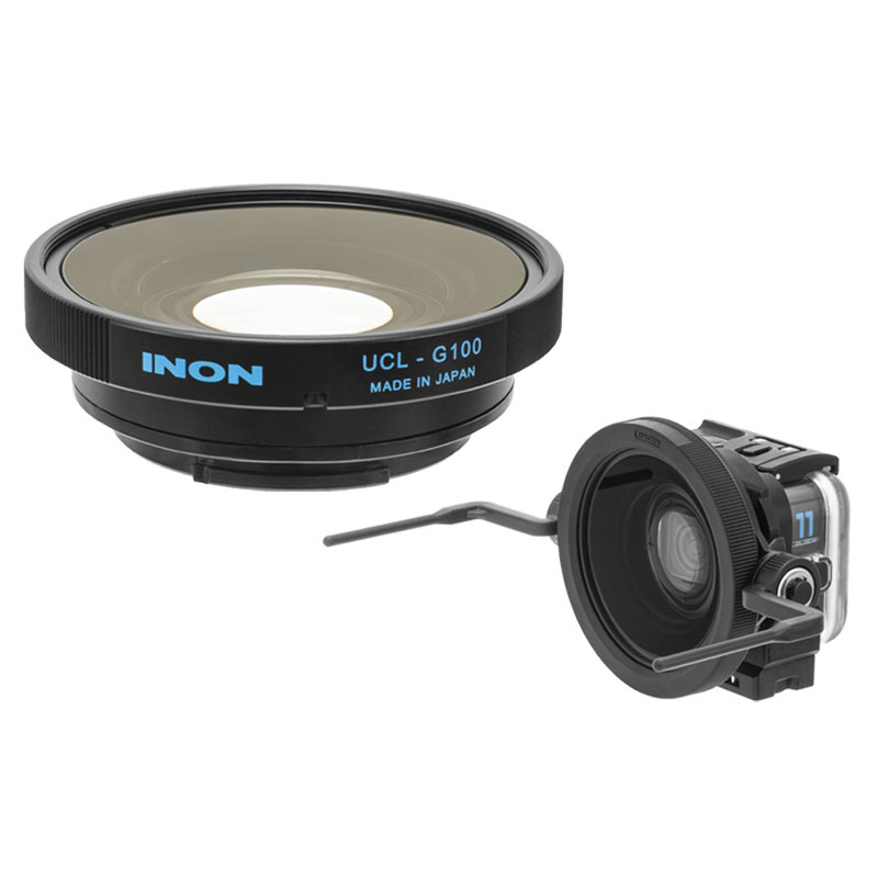 Inon UCL-G100 SD Underwater Close-up Lens (incl. Focus Stick)