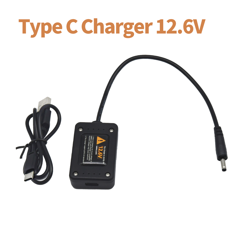 Fotocore Type C Charger for 12.6V