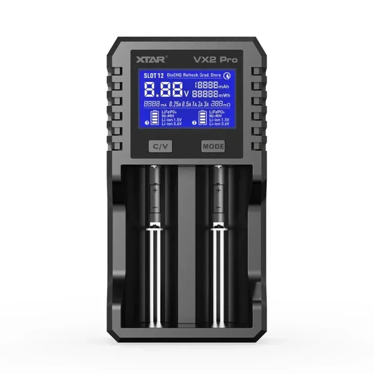 XTAR VX2 Pro Smart Battery Charger & Tester