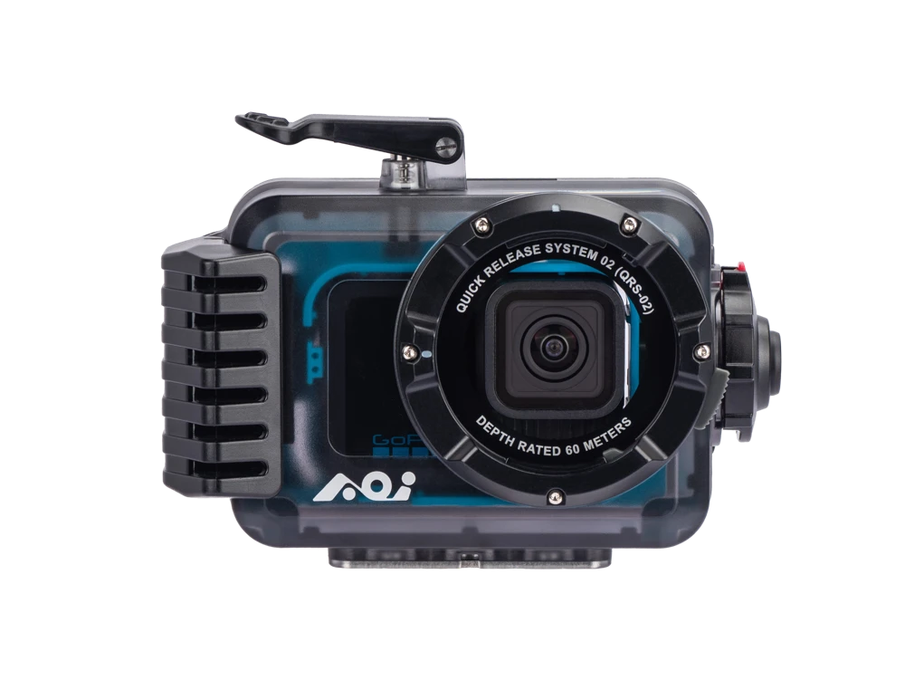 AOI Underwater Universal Housing for Action Cameras - Black Color