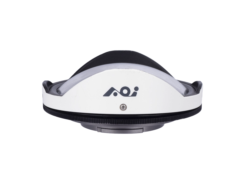 AOI UWL-03II Underwater 0.73X Wide Angle Conversion Lens Mark II for Action Cameras and Phones - White Color