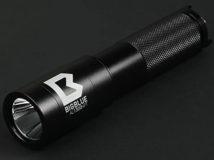 Bigblue AL1300NPT Dive Light (Tail Switch)