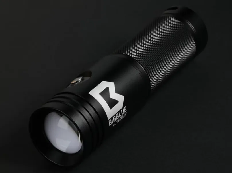 Bigblue AL1800WP Dive Light with Wide Beam