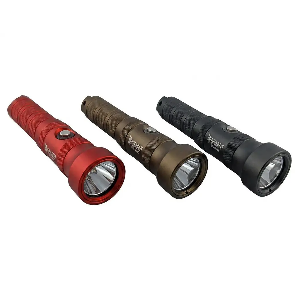 Kraken NR-1800L Dive Light with Green Laser