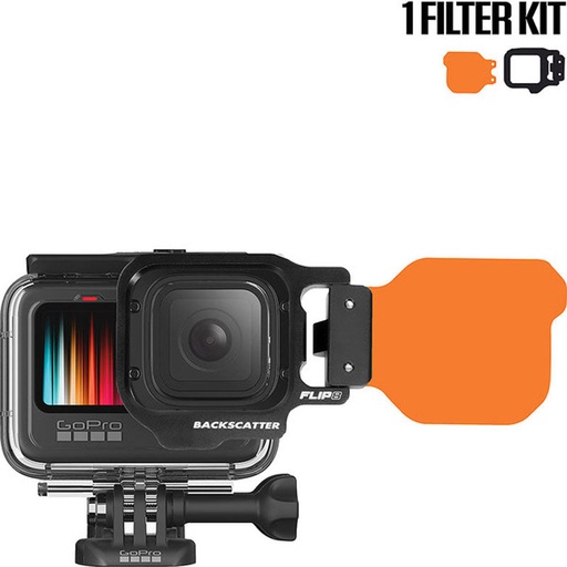 [ff-1kit11] Backscatter FLIP11 One Filter Kit with DIVE Filter for GoPro 5, 6, 7, 8, 9, 10, 11