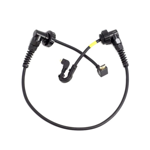 [25077] Nauticam M24D1R205-M28A1R170 HDMI 2.0 Cable (for NA-T3 to use with Ninja V housing)