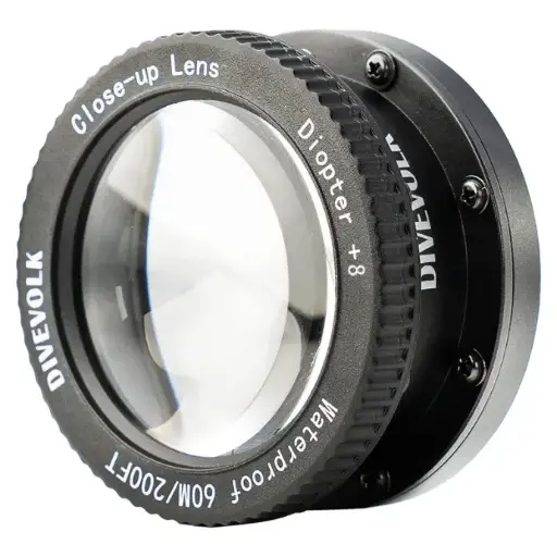 [DLM8BD] Divevolk Seatouch 4 +8 Close-up Macro Lens