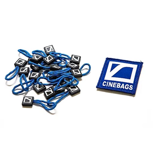 Cinebags Patch and Zipper Pulls