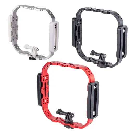 AOI Modular System - 01 Configuration 160mm x160mm (with Black/Silver/Red Color)
