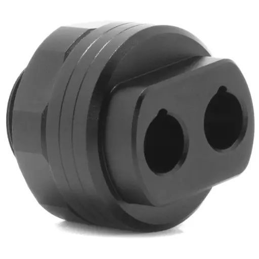 [bs-tr-bha-m14] Backscatter M14 Dual Optical Bulkhead Adapter for Smart Control Flash Triggers