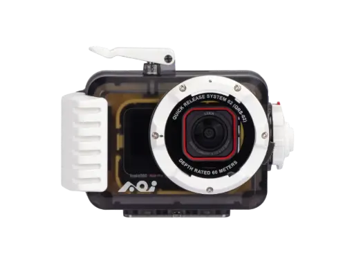 AOI Underwater Universal Housing for Action Cameras - White Color