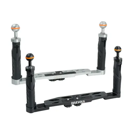 Divevolk Dual Handle Tray for Seatouch 4 Max Uderwater Housing (2026)